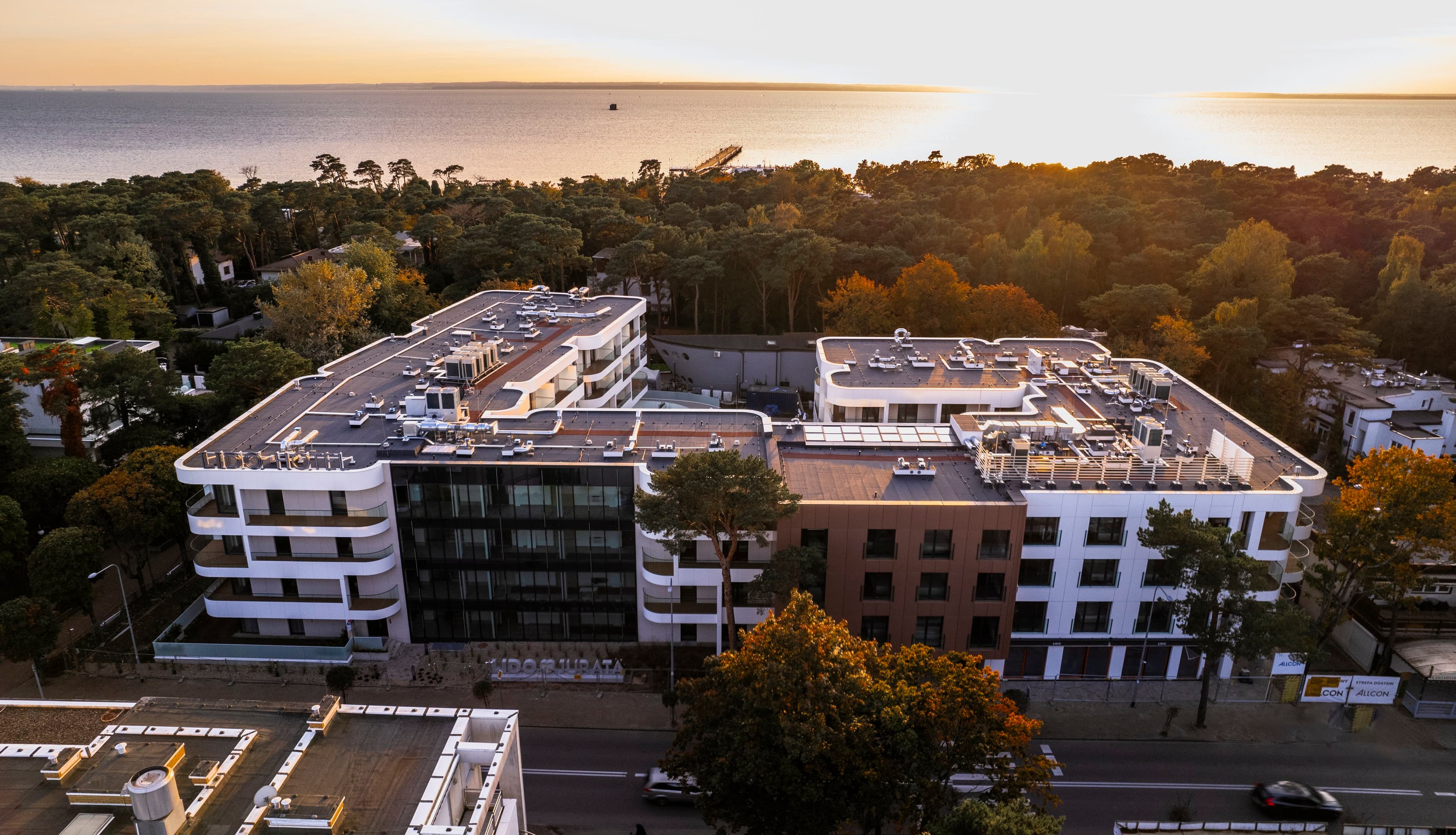 Hotel LIDO - Zdjęcie z drona